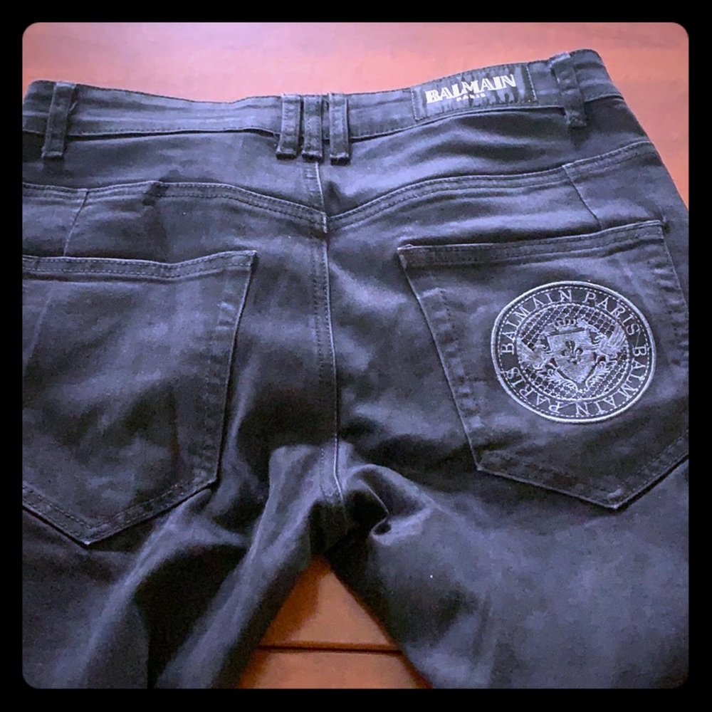 Balmain skinny jeans
